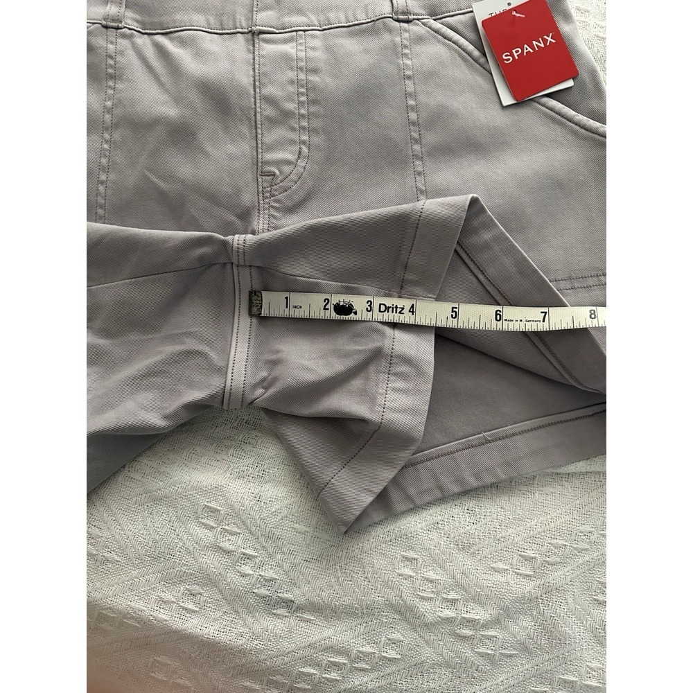 SPANX Shorts Womens Light Orchid Pull On 4 Way Stretch Large NEW - Picture 9 of 9